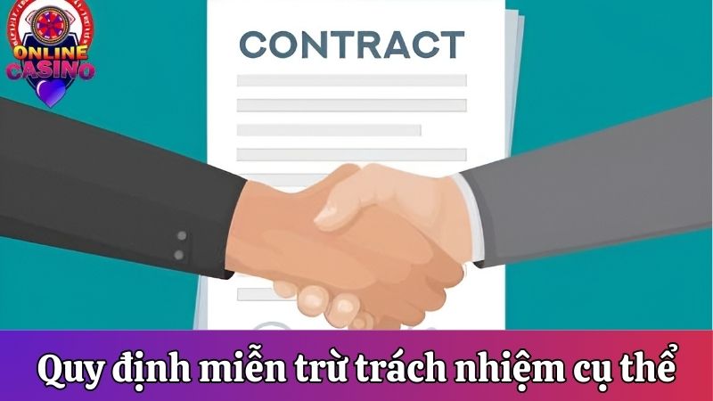 4 nội dung miễn trừ trách nhiệm của người dùng