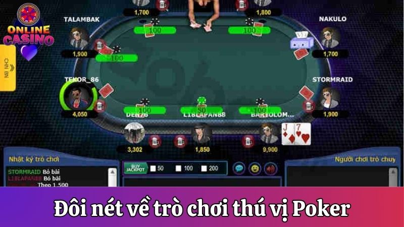 Đôi nét về trò chơi thú vị Poker online