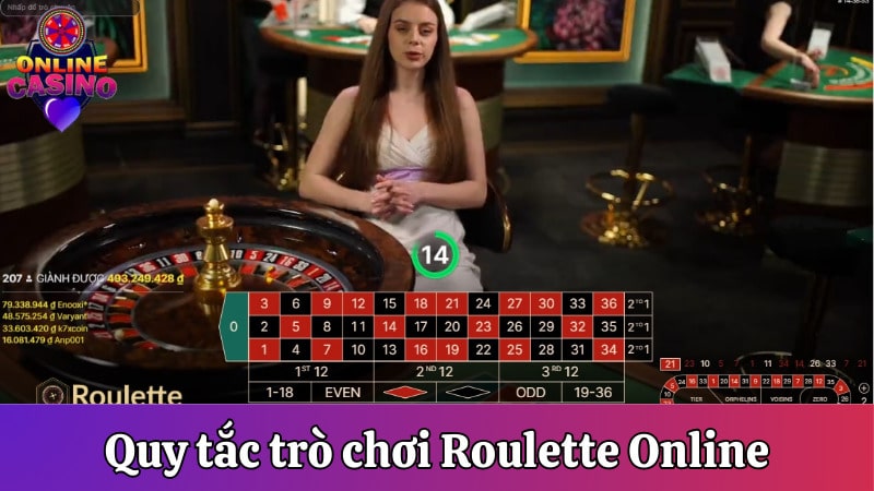 Quy tắc của game Roulette Online